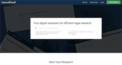Desktop Screenshot of lawsfeed.com